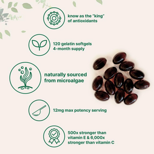 Astaxanthin 12 mg — Advanced Skin Glow Formula